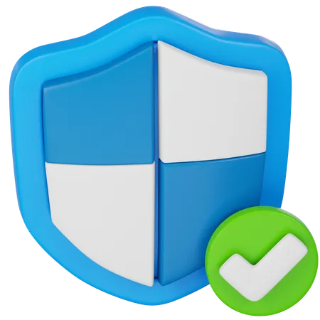 Software Security  3D Icon