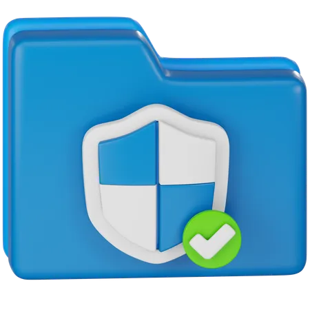 Seguridad del software  3D Icon