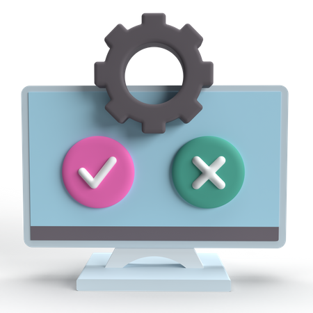 Software Setting  3D Icon