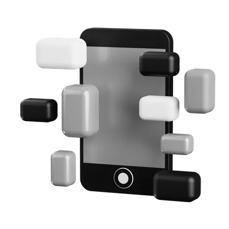 Software de telefone  3D Icon