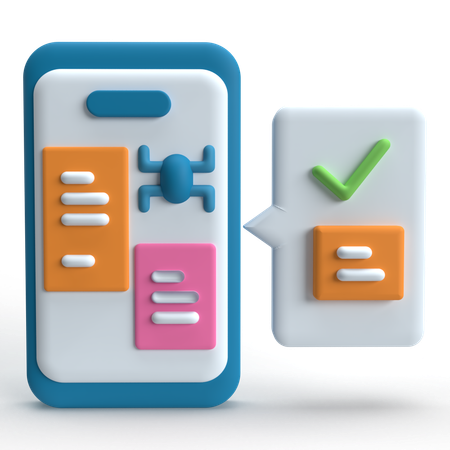 Software Testing  3D Icon