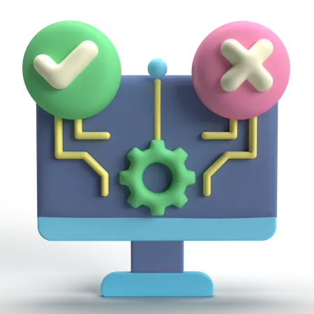 Software Testing  3D Icon