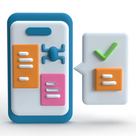 Software Testing  3D Icon