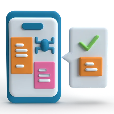 Software Testing  3D Icon