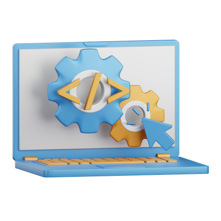 Software Testing  3D Icon