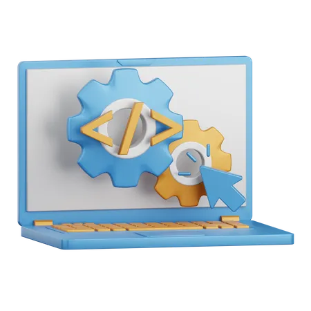 Software Testing  3D Icon