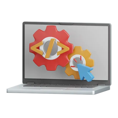 Software Testing  3D Icon