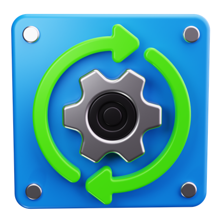 Software Update  3D Icon