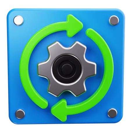 Software Update  3D Icon