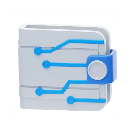 Software-Wallet  3D Icon