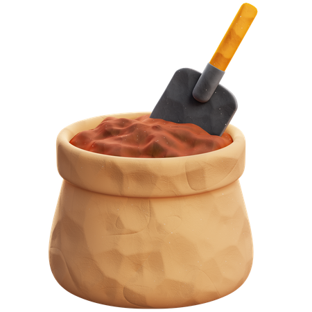 Soil 3D Icon