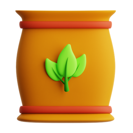 Soil Bag  3D Icon