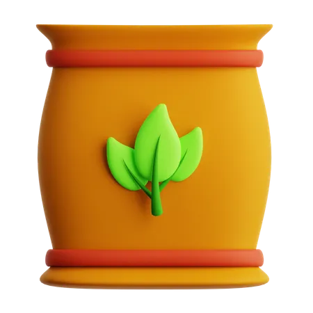 Soil Bag  3D Icon