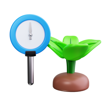 Soil Moisture  3D Icon