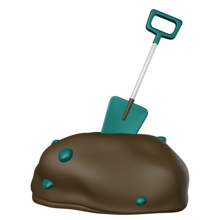 Soil Preparation  3D Icon