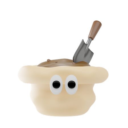 Soil Sack  3D Icon
