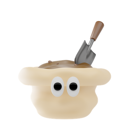 Soil Sack  3D Icon