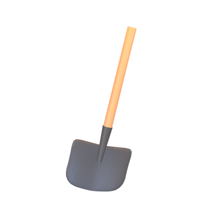 Soil Shovel  3D Icon