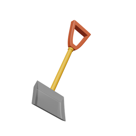 Soil Shovel  3D Icon