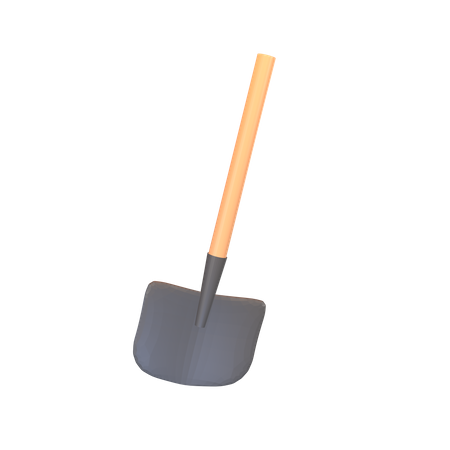 Soil Shovel  3D Icon