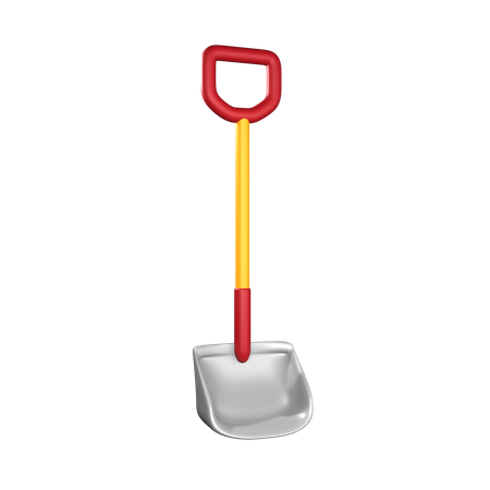 Soil Shovel  3D Icon