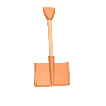 Soil Shovel  3D Icon