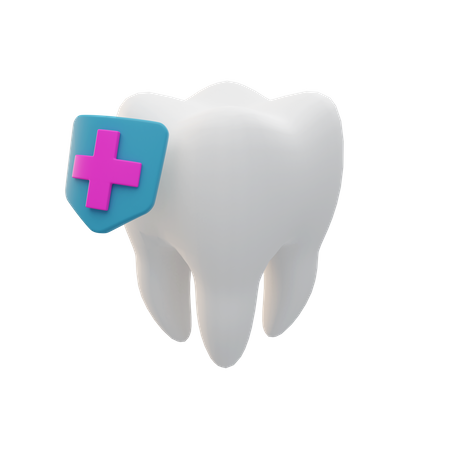 Soin des dents  3D Illustration