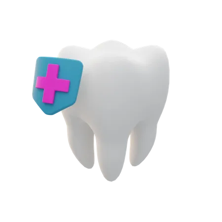 Soin des dents  3D Illustration