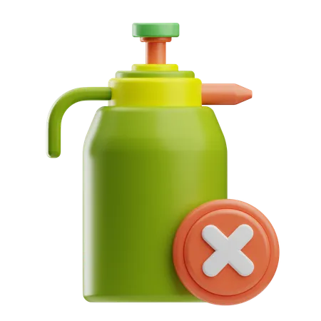 Soins de la peau sans pesticides  3D Icon