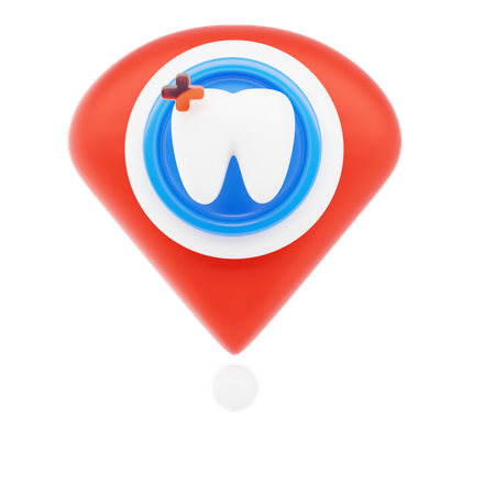 Épingle de soins dentaires  3D Icon
