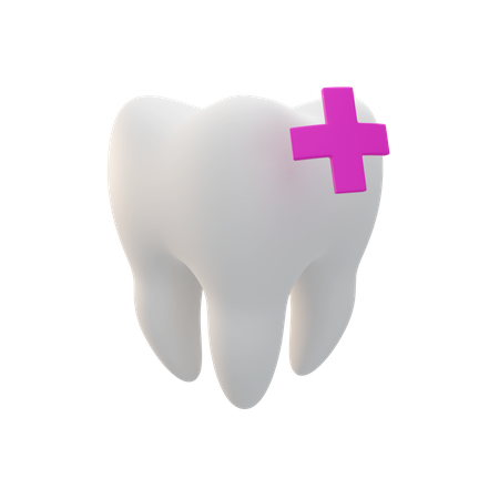 Soins des dents  3D Illustration