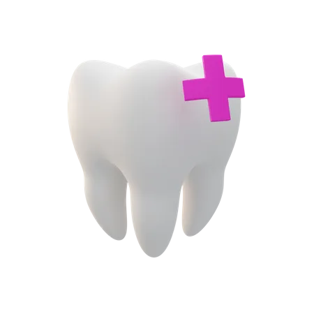 Soins des dents  3D Illustration