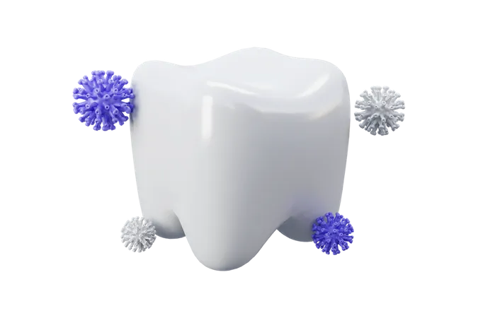 Soins des dents  3D Icon