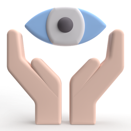 Soin des yeux  3D Icon