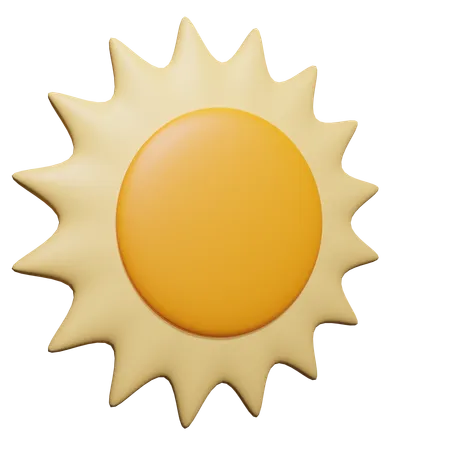 Sol  3D Icon