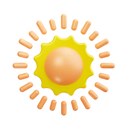Sol  3D Icon