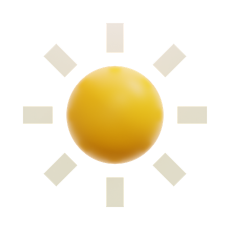 Sol  3D Icon