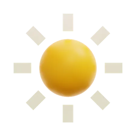 Sol  3D Icon