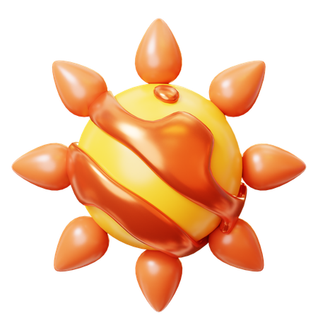 Sol  3D Icon