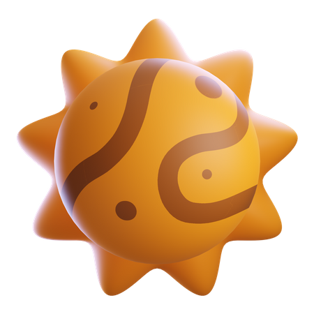 Sol  3D Icon