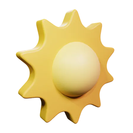 Sol  3D Icon