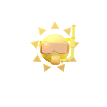 Sol  3D Icon