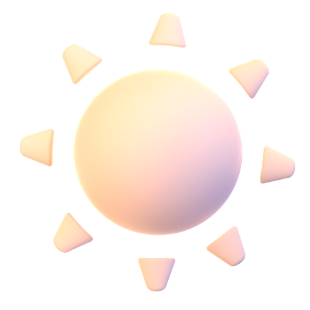 Sol  3D Icon