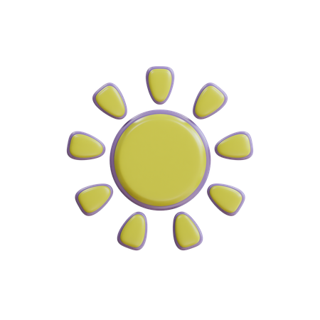 Sol  3D Icon