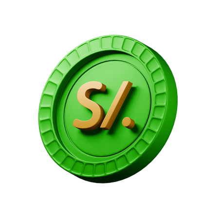 Sol péruvien  3D Icon