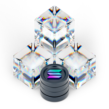 Solana  3D Icon