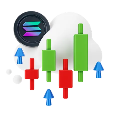 Comercio solana  3D Icon