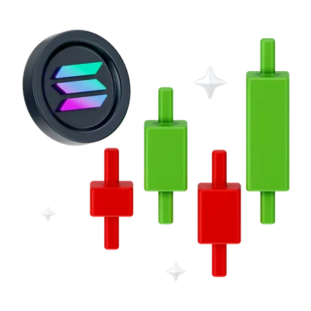 Crecimiento de solana  3D Icon