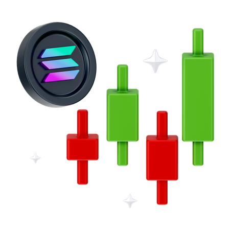 Crescimento de solana  3D Icon