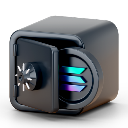 Solana-Ersparnisse  3D Icon